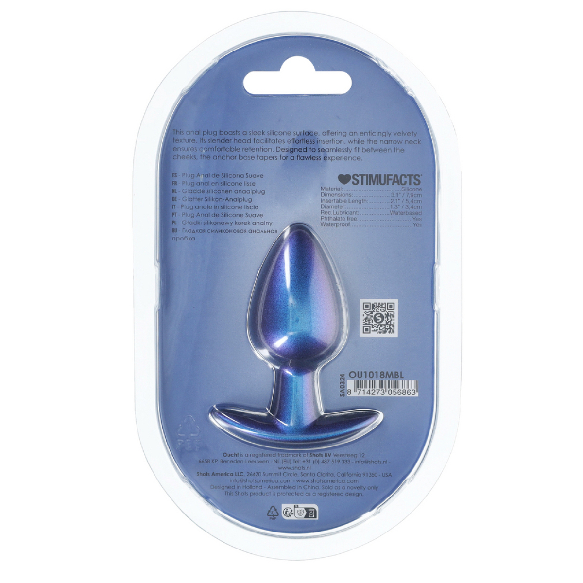plug metally m 65 x 33cm bleu 4