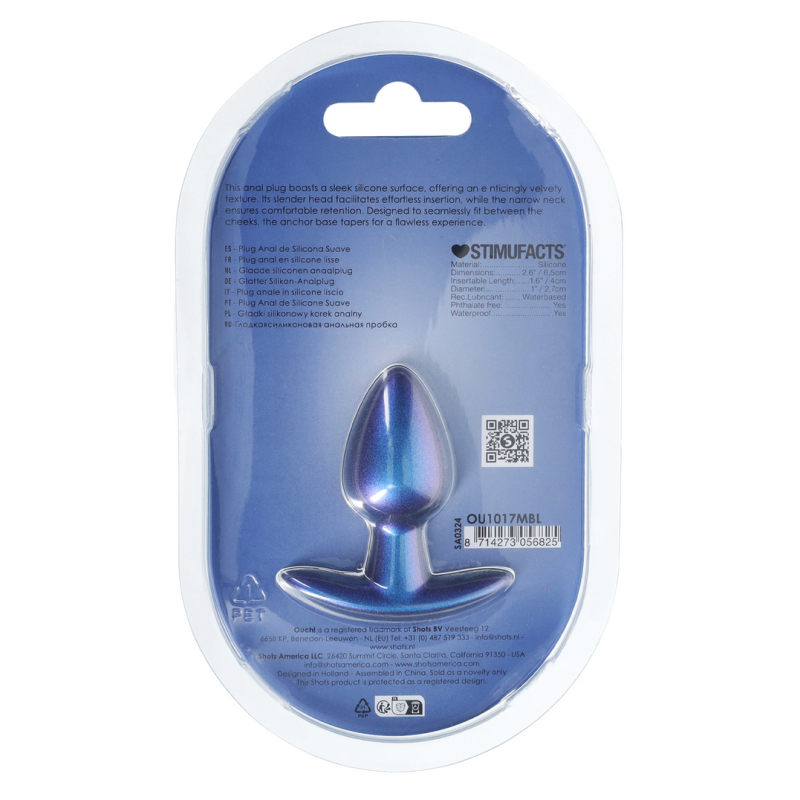 plug metally s 5 x 27cm bleu 4