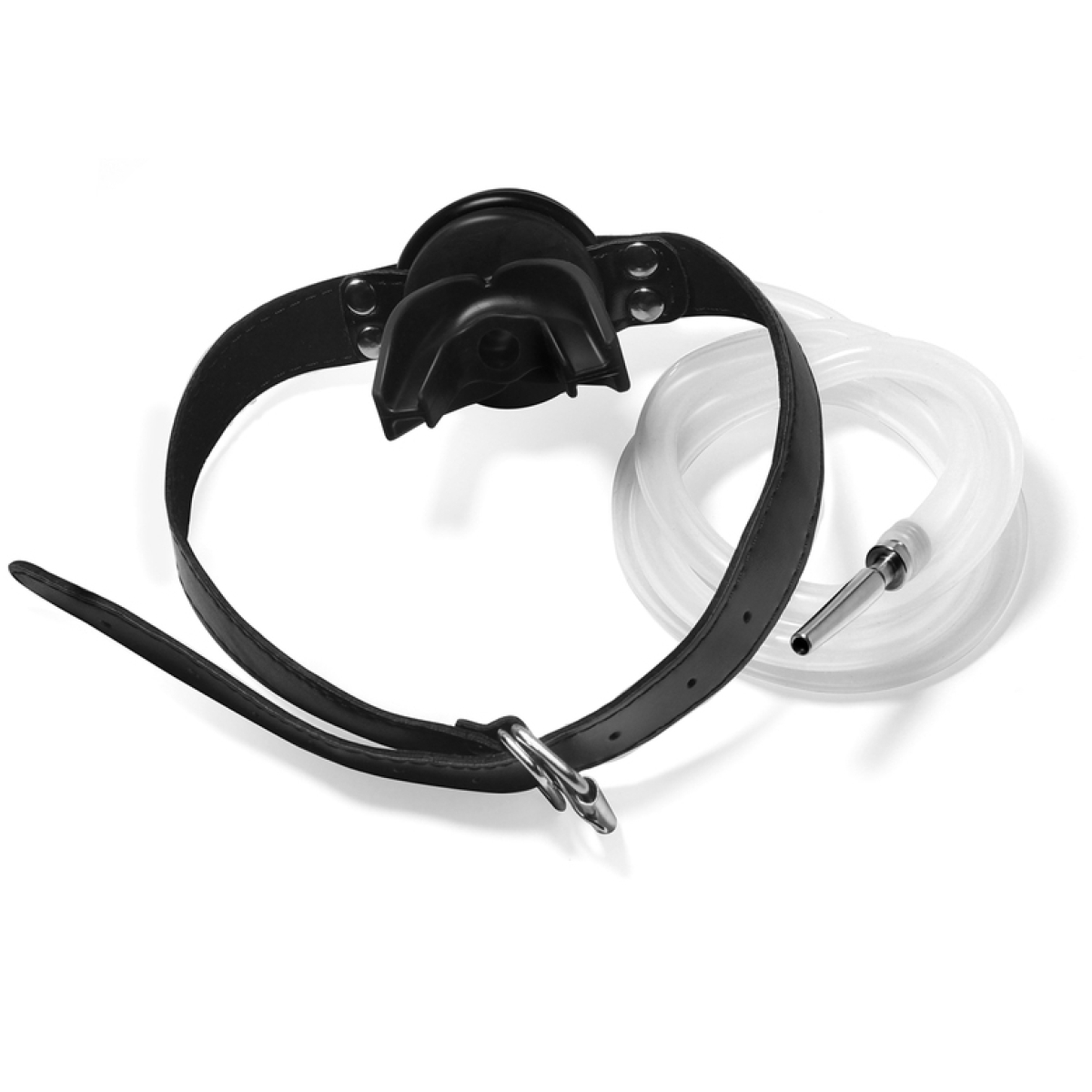 plug penis avec baillon urinoir plug 4 x 07cm noir 1