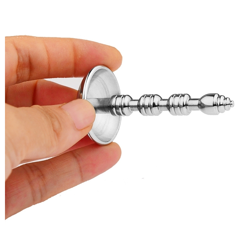 plug penis electro acier shockstain m 6cm diametre 8mm 3
