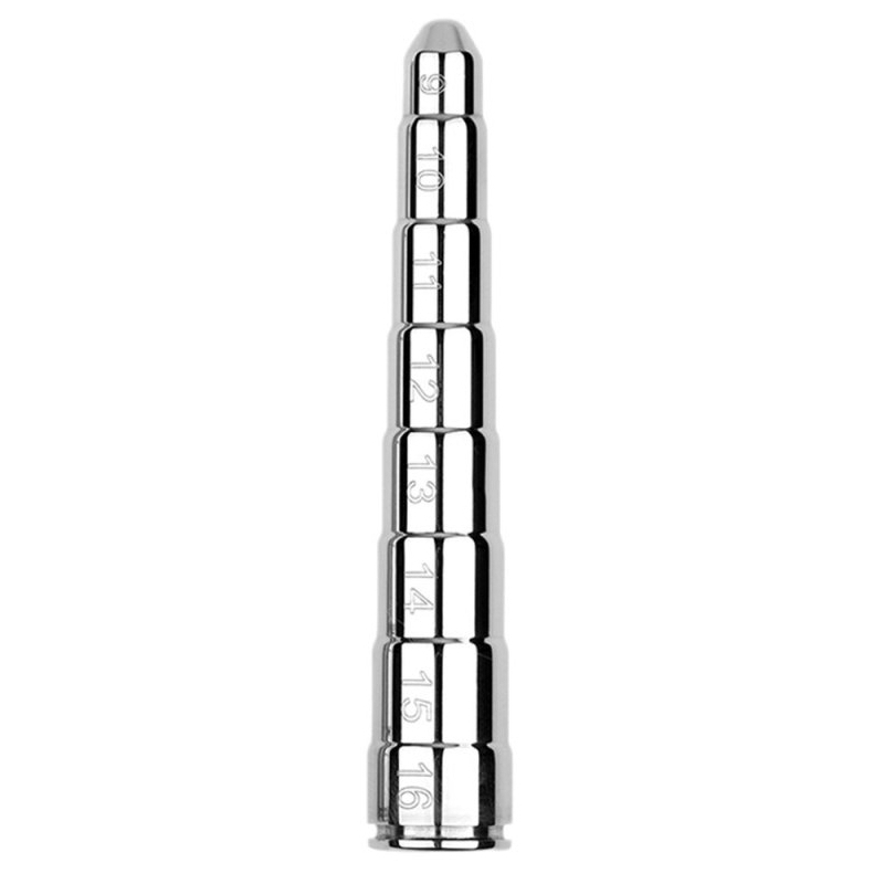 plug penis konis l 85cm diametre 9 a 16mm