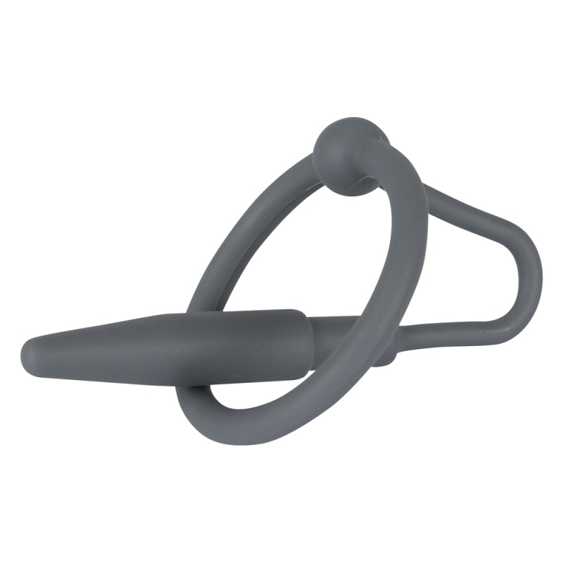 plug penis silicone avec anneau 55cm diametre 8mm 3