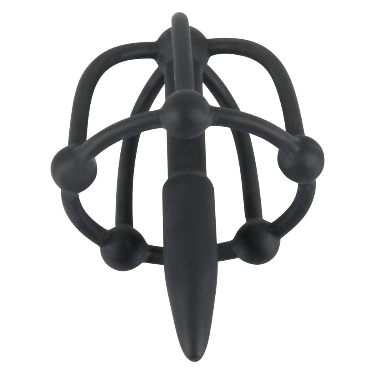 plug penis silicone cage glans 5cm diametre 8mm 3