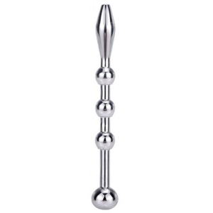 plug penis solid beads s 55 cm diametre 6mm