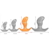 plug pods l 15 x 55cm orange 5
