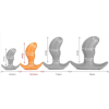 plug pods m 12 x 45cm orange 5