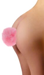 plug pompom 6 x 27cm rose 2
