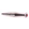 plug pour penis avec bijou smooth rouge 11mm 1