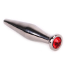 plug pour penis avec bijou smooth rouge 11mm