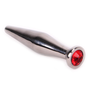 plug pour penis avec bijou smooth rouge 11mm