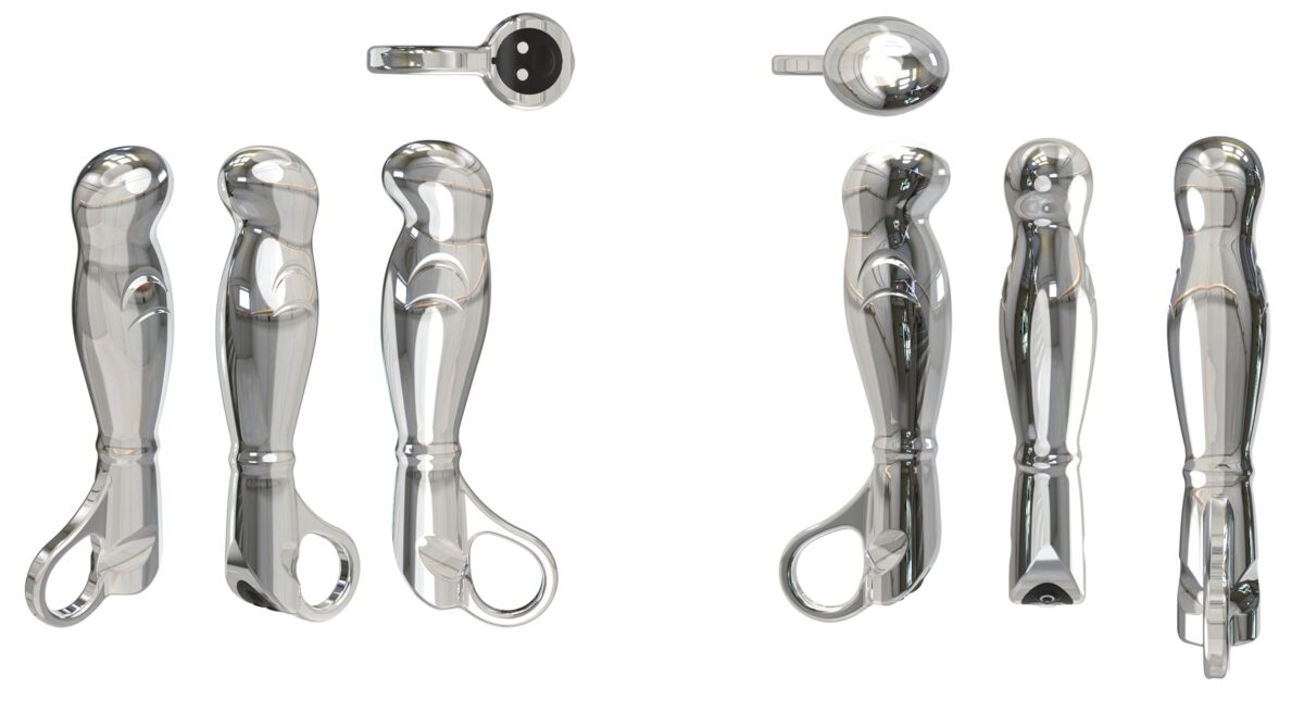 plug prostatique vibrant en metal fortis nexus 10 x 33cm 3