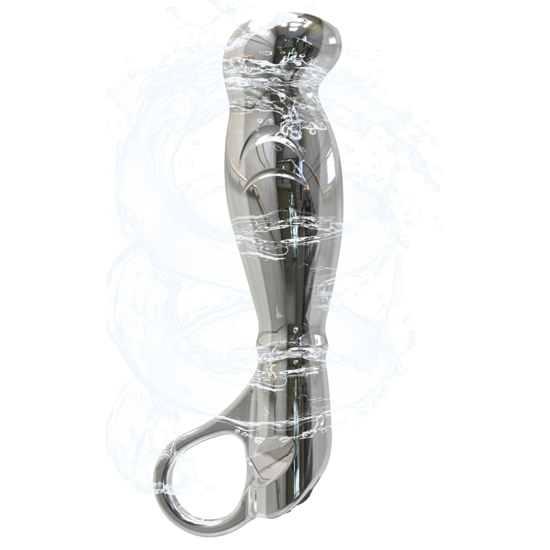 plug prostatique vibrant en metal fortis nexus 10 x 33cm 4