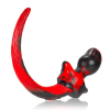 plug queue de chien mastiff 12 x 7 cm rouge 1