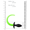 plug queue de chien phosphorescente glow tail 8 x 32cm 4