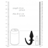 plug queue de chien puppy plug 9 x 4cm noir 2