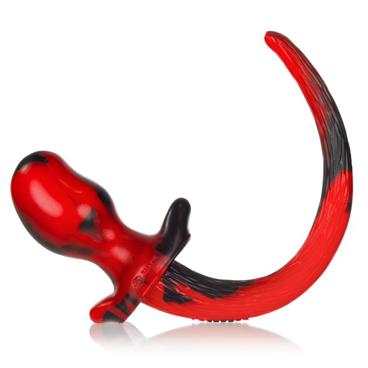 plug queue de chien swirl 85 x 44 cm rouge 1