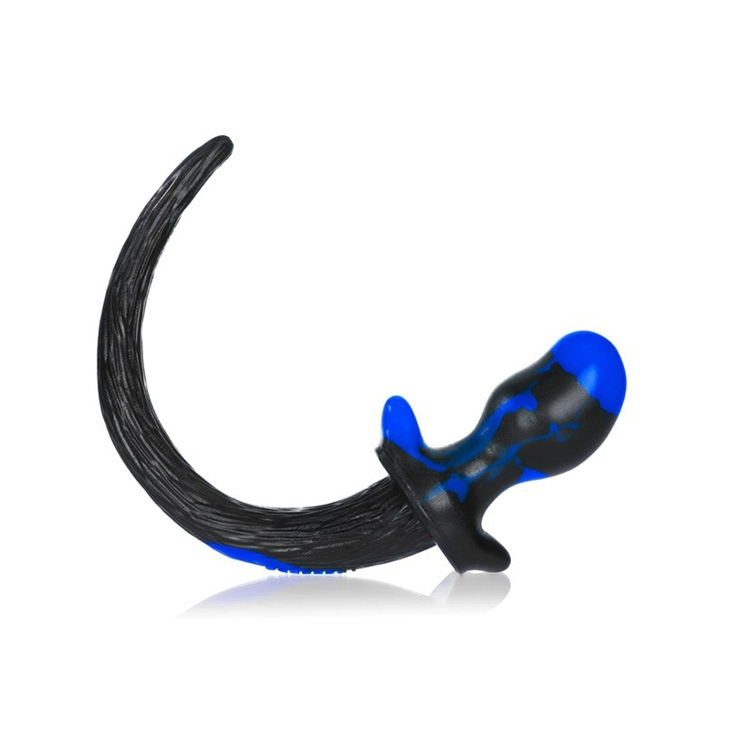plug queue de chien swirl 85 x 5 cm bleu 2