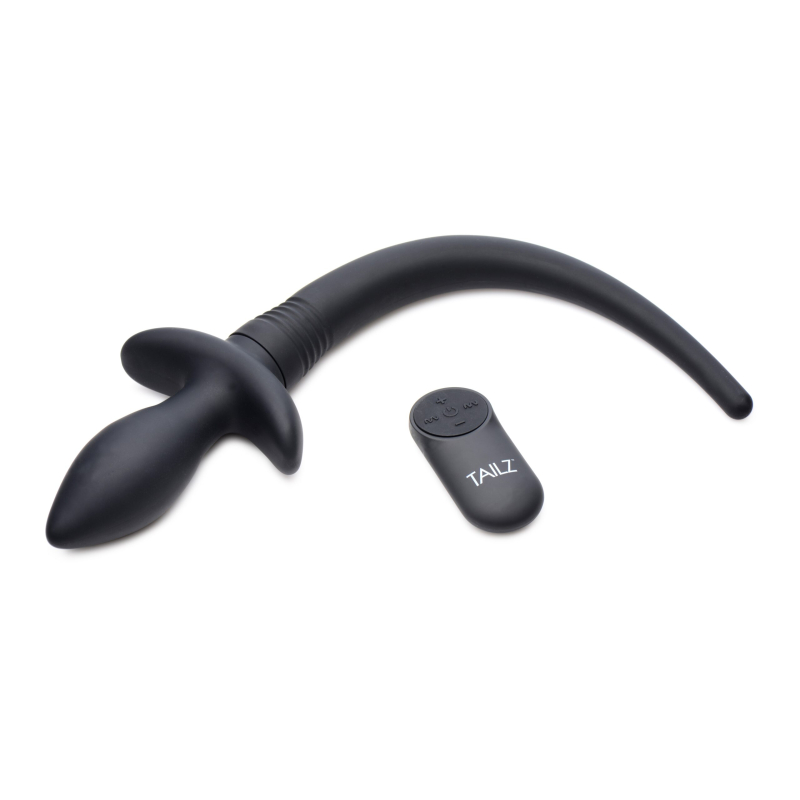 plug queue de chien vibrante waggerz 9 x 38cm queue 25cm scaled
