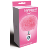 plug queue de lapin enchanting bunnytail 5 x 28cm rose 1
