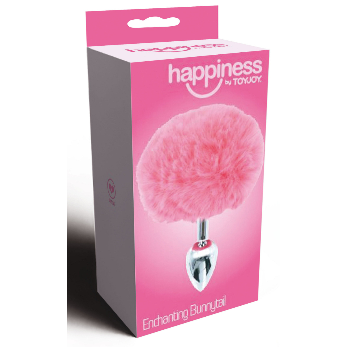 plug queue de lapin enchanting bunnytail 5 x 28cm rose 1