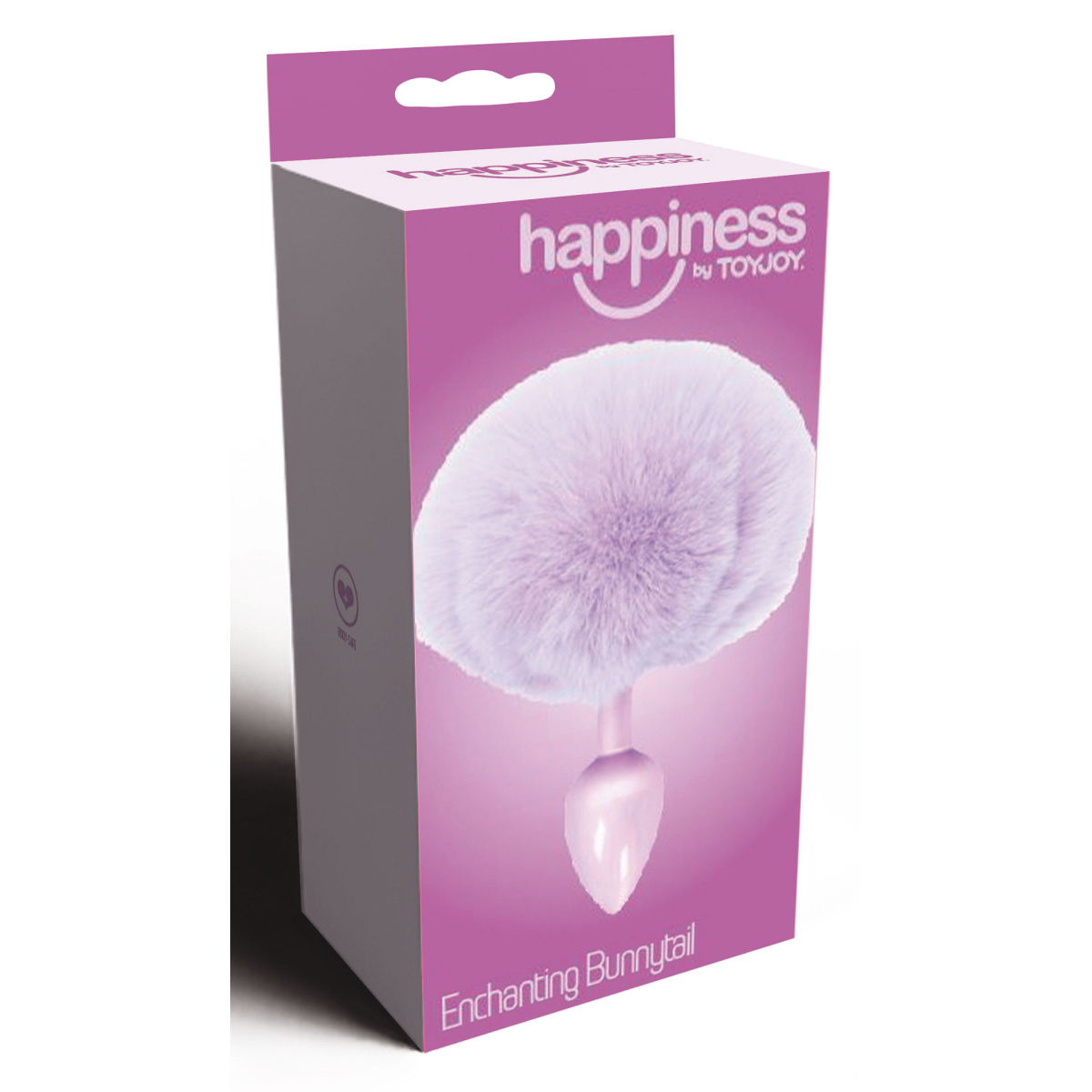 plug queue de lapin enchanting bunnytail 5 x 28cm violet 1