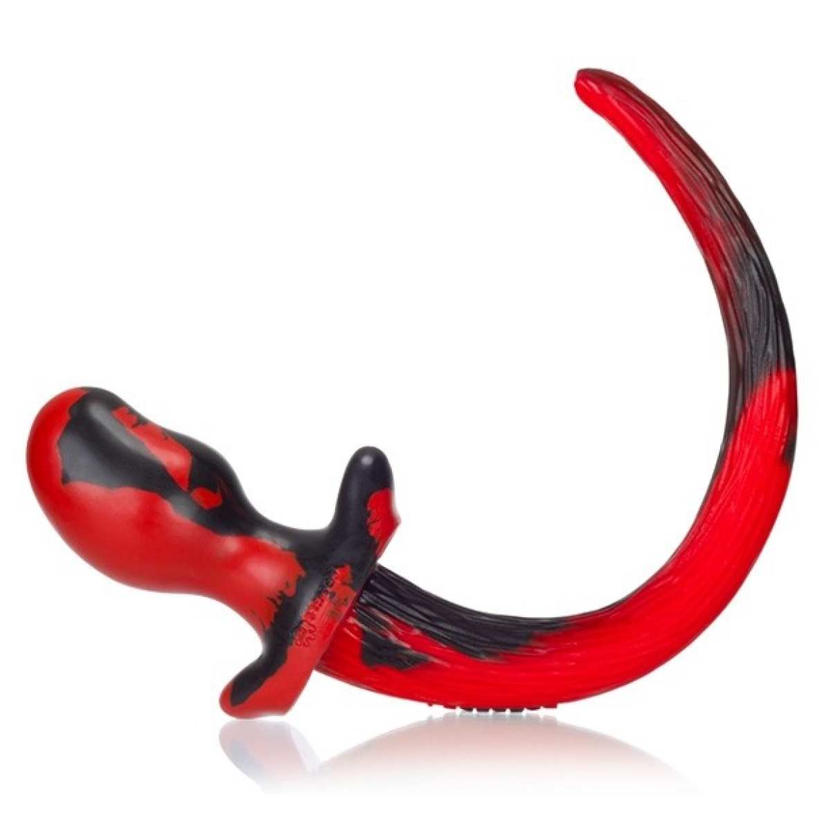 plug queue puppy tail beagle 95 x 5 cm rouge