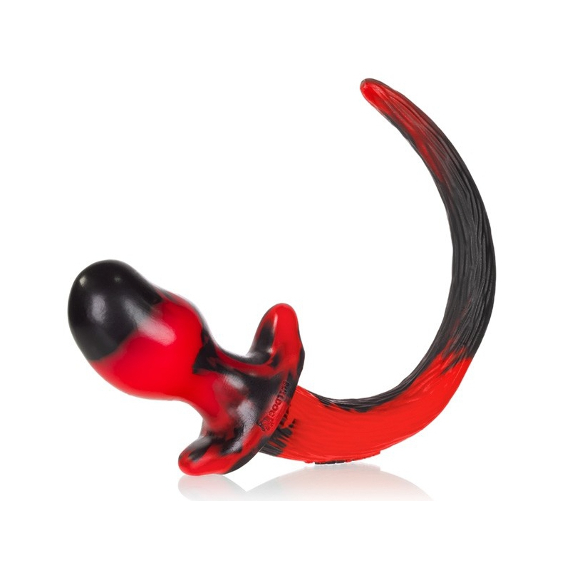 plug queue puppy tail beagle 95 x 5 cm rouge 3