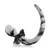 plug queue puppy tail bulldog 115 x 6 cm blanc 2