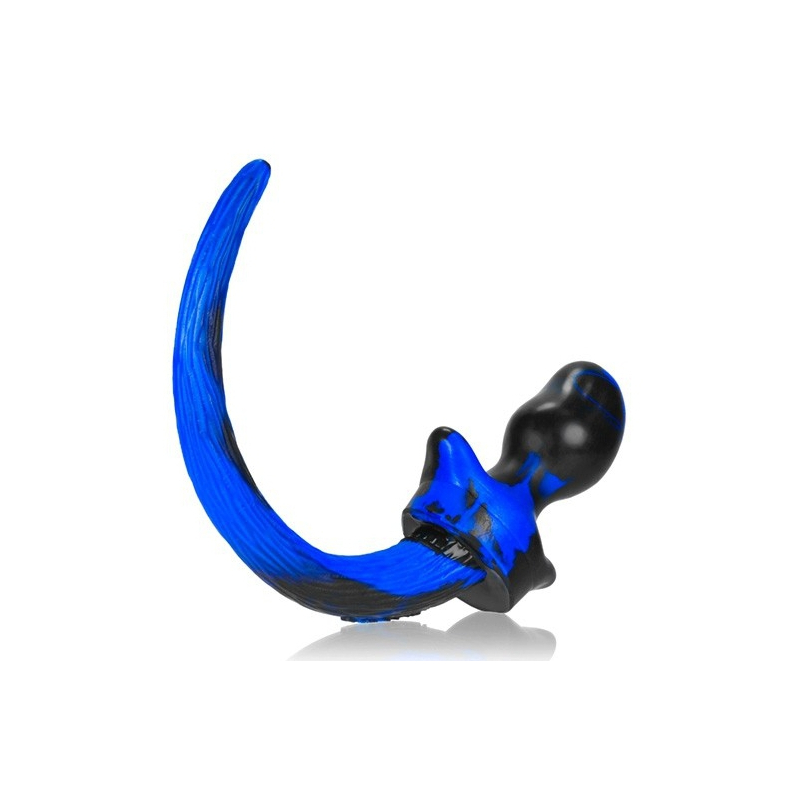 plug queue puppy tail bulldog 115 x 6 cm bleu 1
