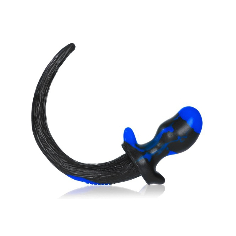 plug queue puppy tail bulldog 115 x 6 cm bleu 2