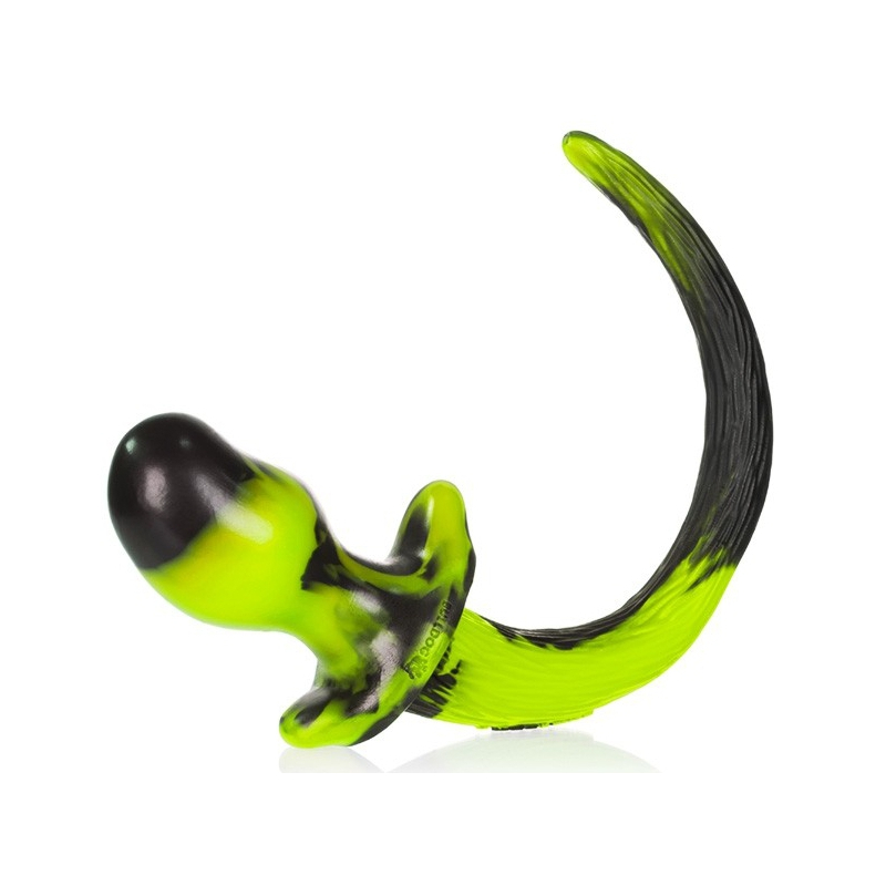 plug queue puppy tail bulldog 115 x 6 cm jaune 2