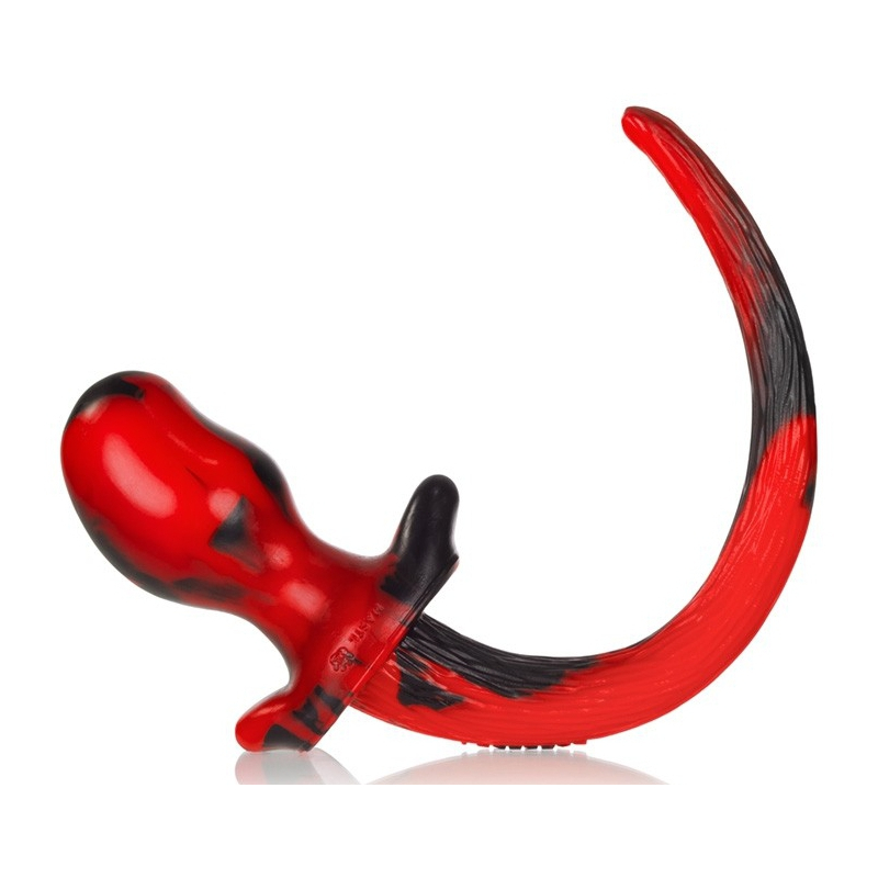 plug queue puppy tail bulldog 115 x 6 cm rouge 5