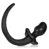 plug queue puppy tail bulldog 115 x 6cm noir 1