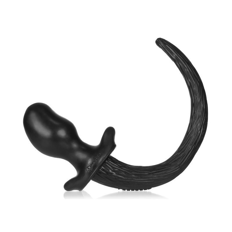 plug queue puppy tail bulldog 115 x 6cm noir 3
