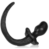 plug queue puppy tail bulldog 115 x 6cm noir 4