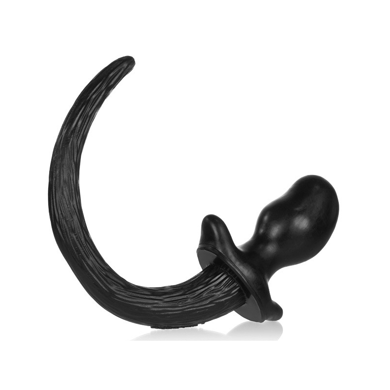 plug queue puppy tail bulldog 115 x 6cm noir 4