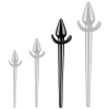 plug queue zoo tail l 10 x 5 cm queue 27 cm noire