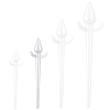 plug queue zoo tail m 8 x 4 cm queue 22 cm transparente