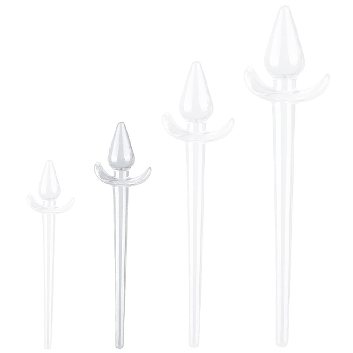 plug queue zoo tail m 8 x 4 cm queue 22 cm transparente