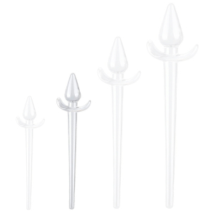 plug queue zoo tail m 8 x 4 cm queue 22 cm transparente