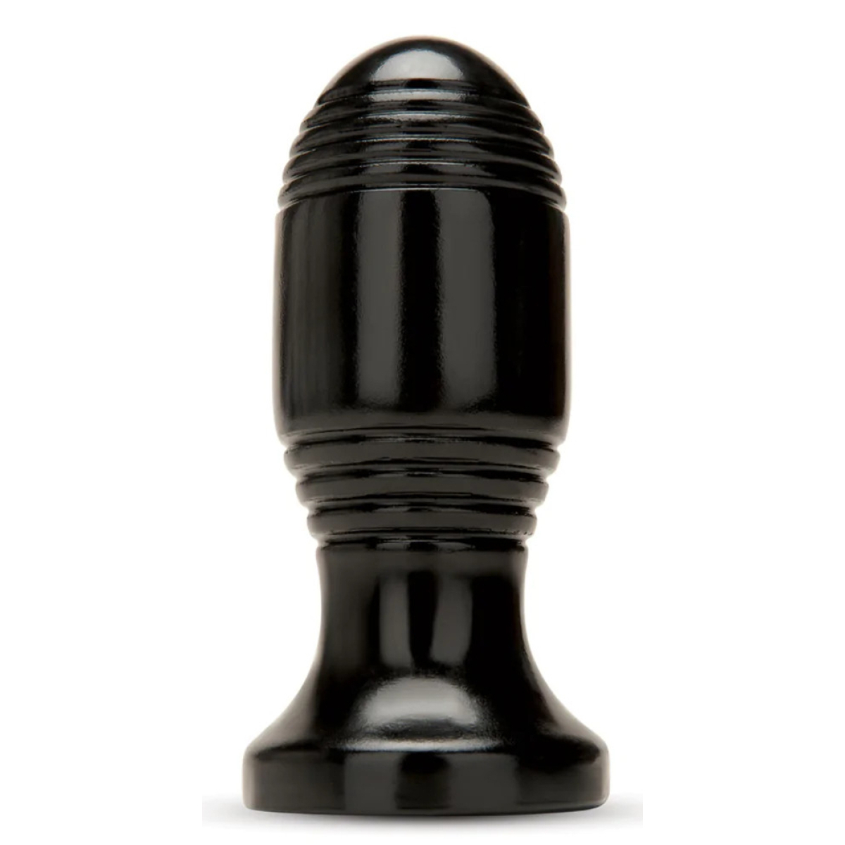 plug ribbed plug 105 x 5 cm noir
