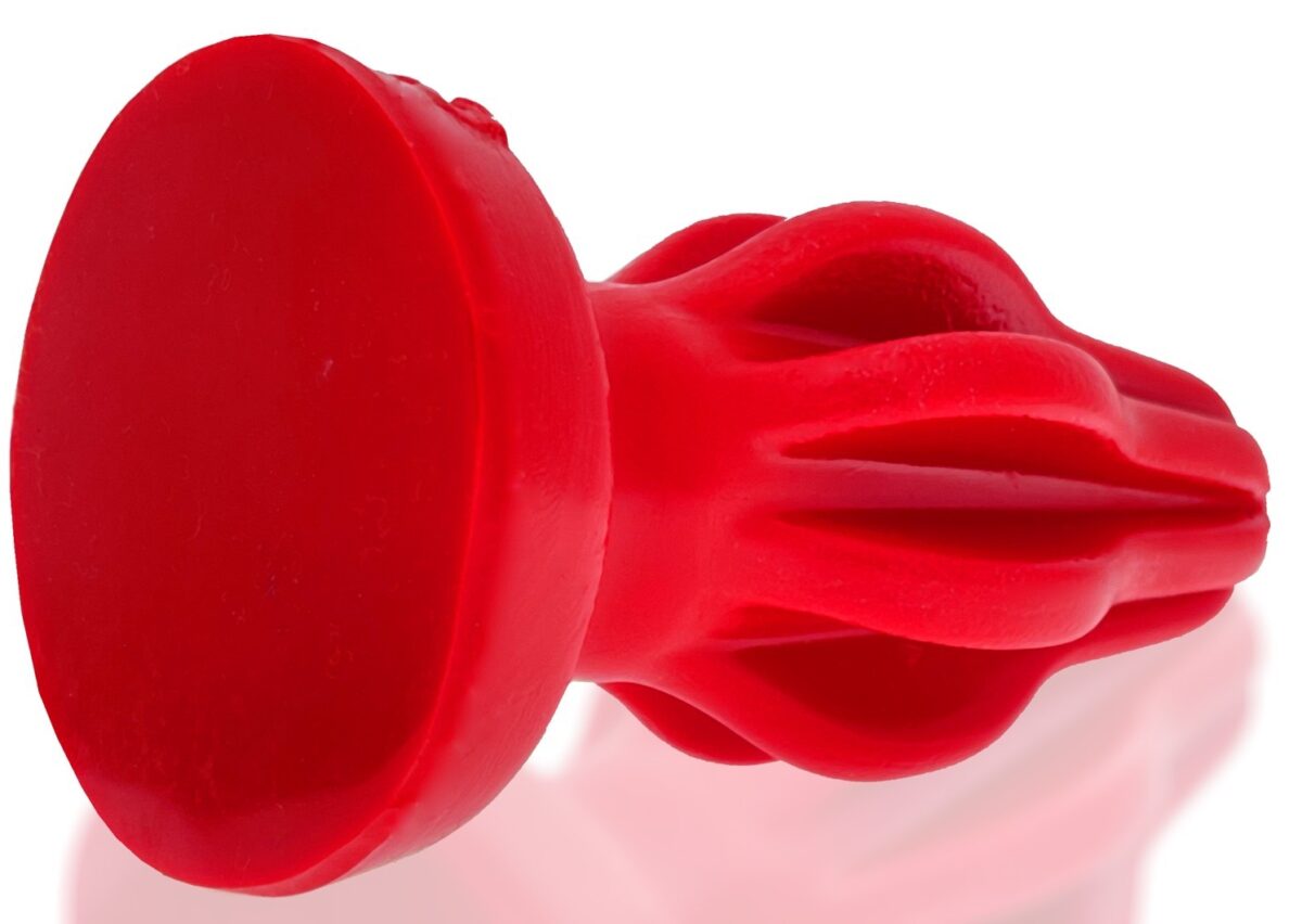 plug silicone airhole s 9 x 4cm rouge 3
