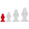 plug silicone airhole s 9 x 4cm rouge scaled