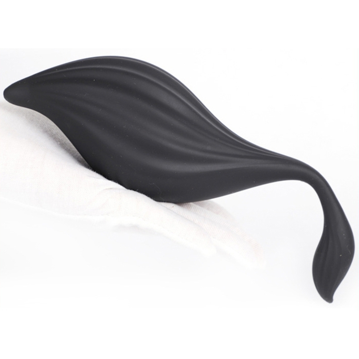 plug silicone bulby m 14 x 7cm noir 1