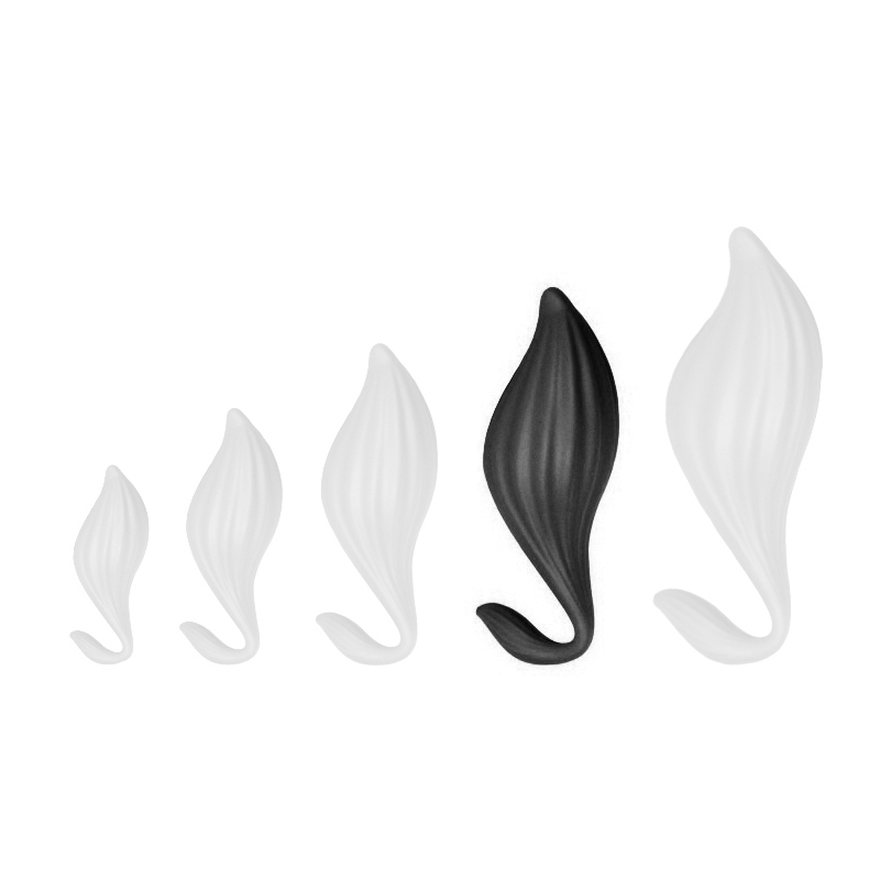 plug silicone bulby xl 20 x 9cm noir