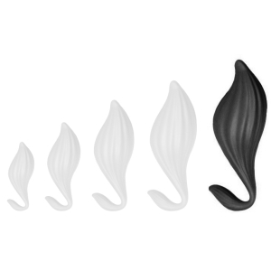 plug silicone bulby xxl 22 x 10cm noir