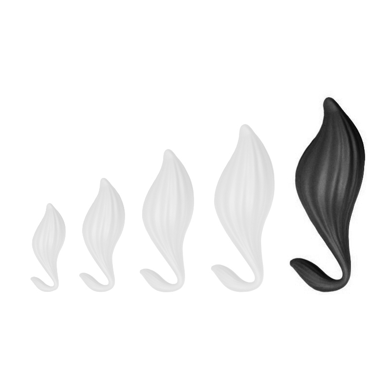 plug silicone bulby xxl 22 x 10cm noir