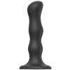 plug silicone geisha balls strap on me m 15 x 37cm noir