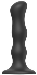 plug silicone geisha balls strap on me m 15 x 37cm noir