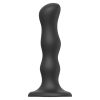 plug silicone geisha balls strap on me xl 175 x 42cm noir